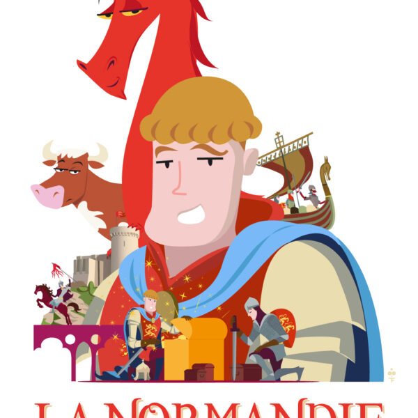Illustration sur guillaume le conquérant et la Normandie médiévale