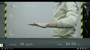 Sécurité Routière motard protection animation spot TV