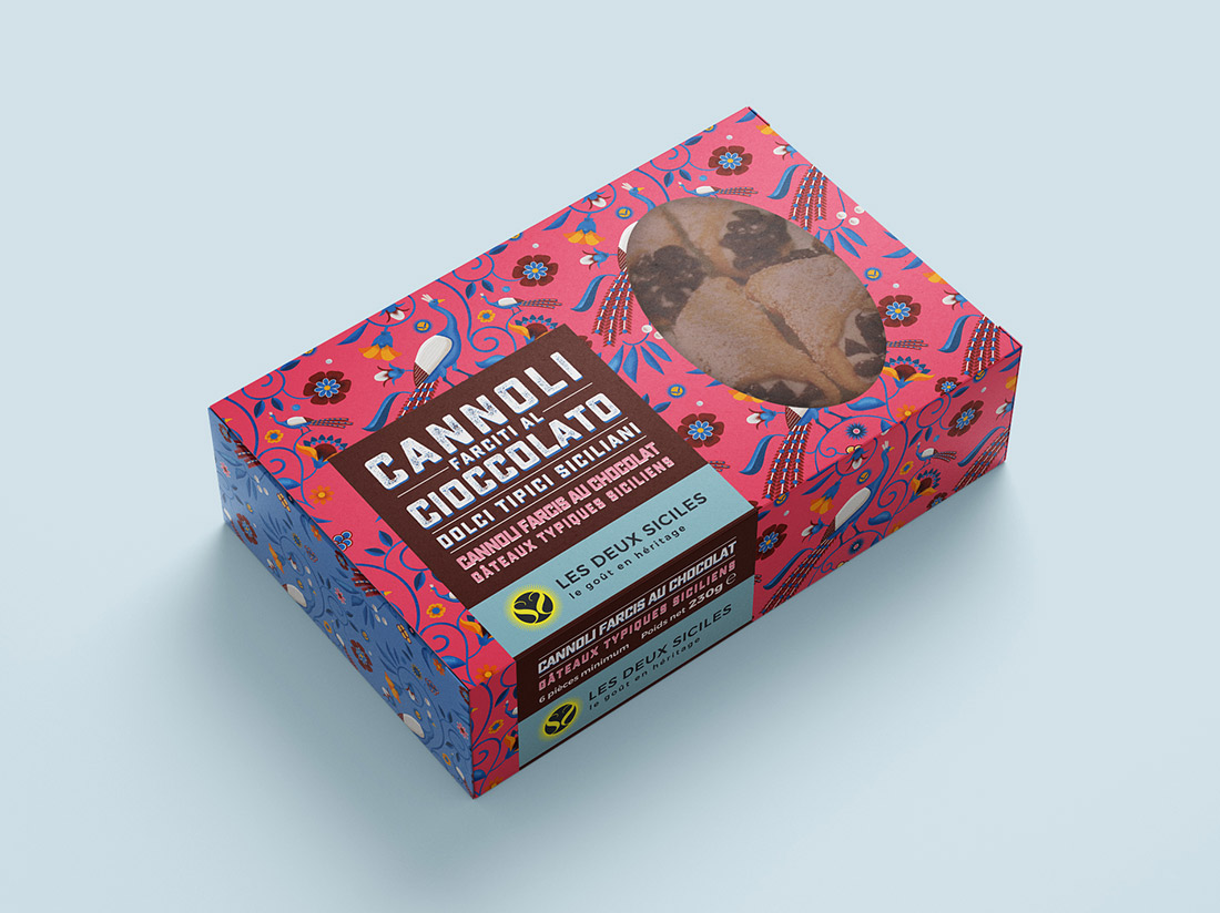 Box Cannoli chocolat