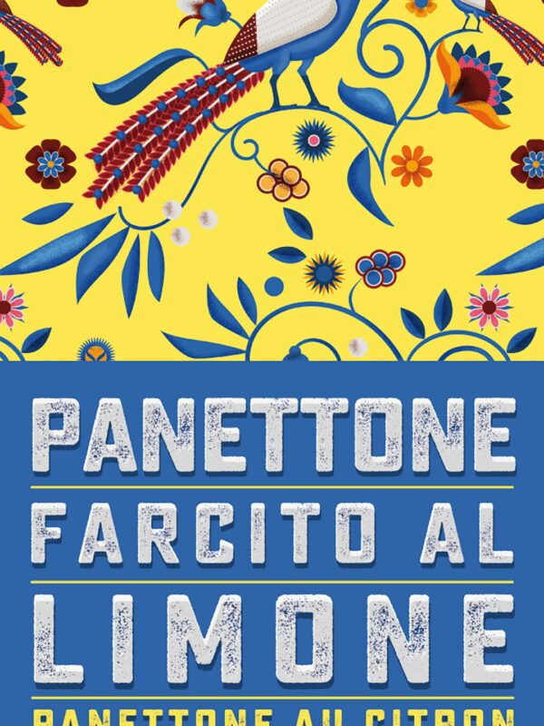 Illustration motif floral et paons