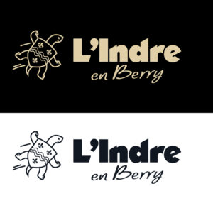 Bloc marque de l'agence d'attractivité de l'Indre en Berry