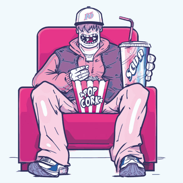 Pop corn au cinema